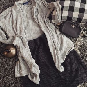 Grey cardigan